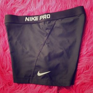 Nike pro spandex shorts